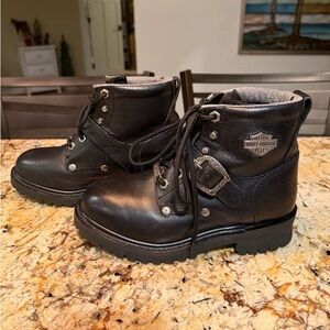 Harley-Davidson Faded Glory Women’s Motorcycle Riding Boots Size 6.5